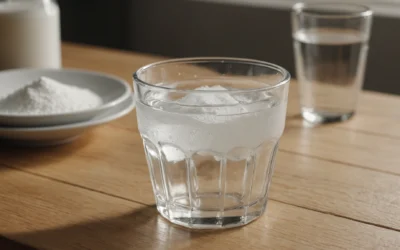 Boire du bicarbonate de soude pour une digestion apaisée : mythe ou solution efficace